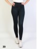 High Waist Denim Style Stretchy Legging (Fleece Lined) (One Size) High Waist Denim Style Stretchy Legging (Fleece Lined) (One Size)
